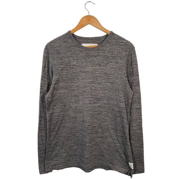 Reigning Champ long sleeve t-shirt dark heathered gray mens size small - Picture 1 of 6